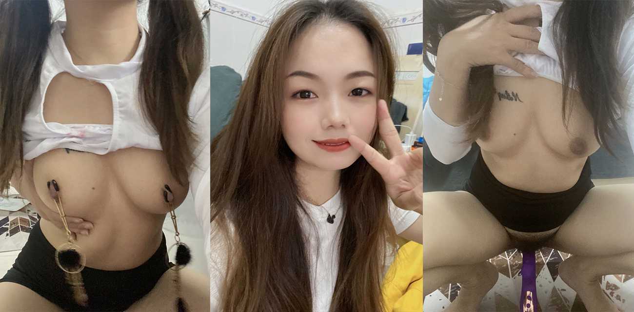 上海清纯学妹 网调自慰视频被男友曝光 带着乳夹跳蛋震穴 高潮呻吟十分销魂！ - 51吃瓜网-51吃瓜网