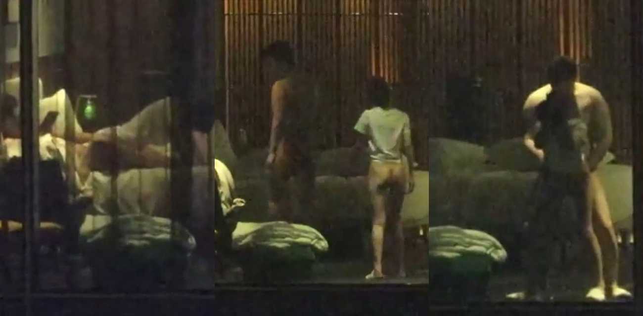 五星级酒店偷拍情侣做爱 长腿美女被按在窗前大力抽插 男友手机记录性爱视频 怎知对面楼瓜友也在记录！ - 51吃瓜网-51吃瓜网
