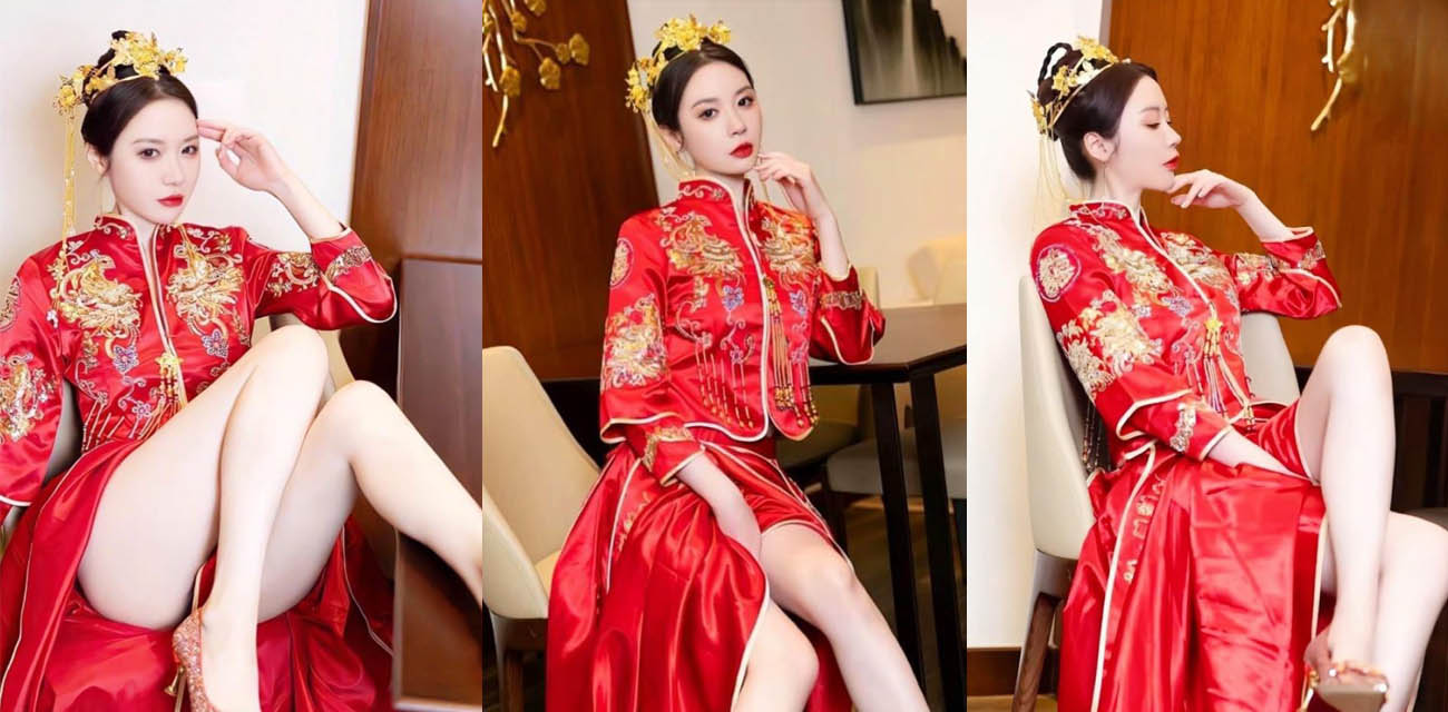 海角乱伦大神 会喷水的亲姐姐 新作 三周年庆姐姐穿秀禾诱惑 嫩逼被猛烈爆操 疯狂喷水！ - 51吃瓜网-51吃瓜网
