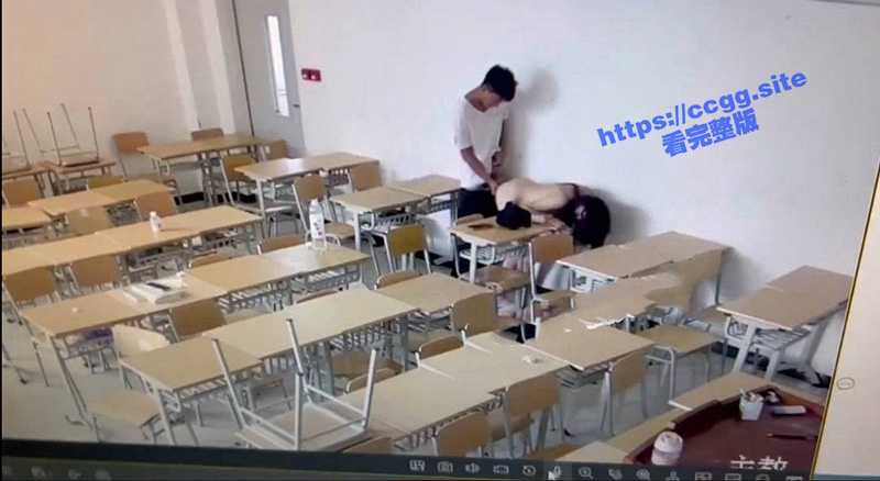 山东招远 烟台黄金职业学院 小情侣教室啪啪被监控拍到曝光-51吃瓜网